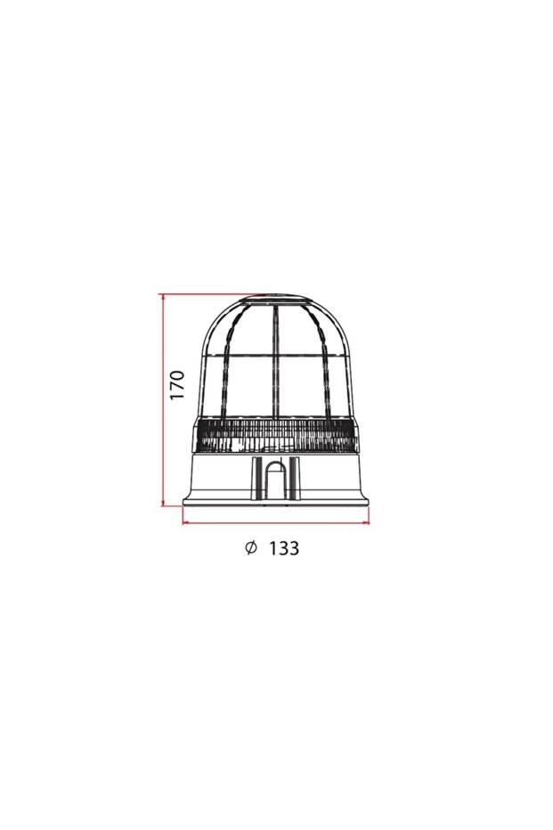 Massey Ferguson Tipi Döner Tepe Lamba Ym Sarı Otx A03 Tc13-07 - 2
