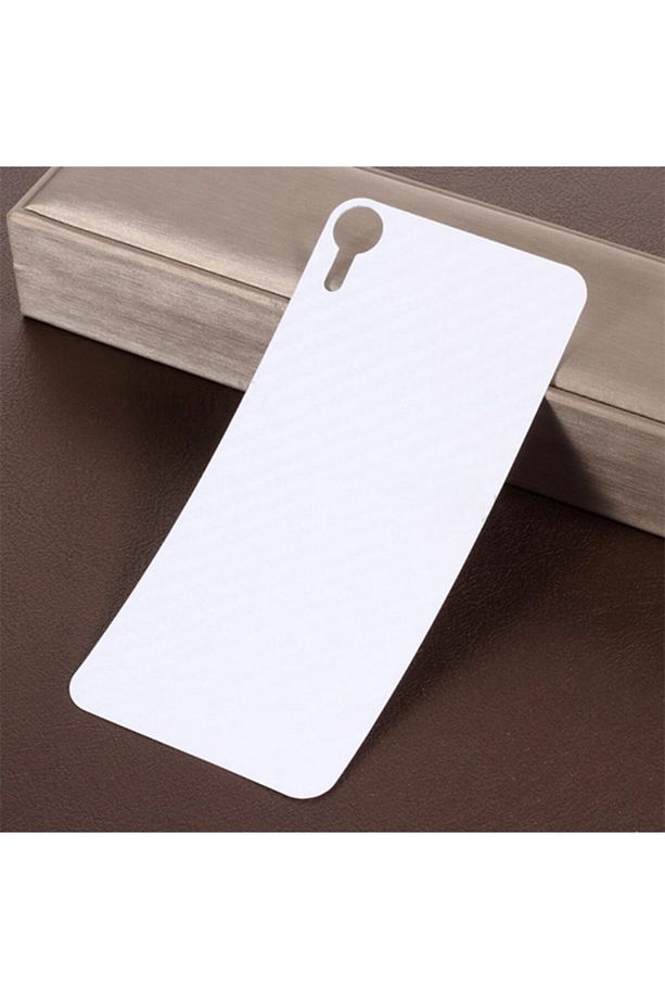 Iphone Xr 6.1 Karbon Fiber Arka Kaplama Sticker Şeffaf - 3