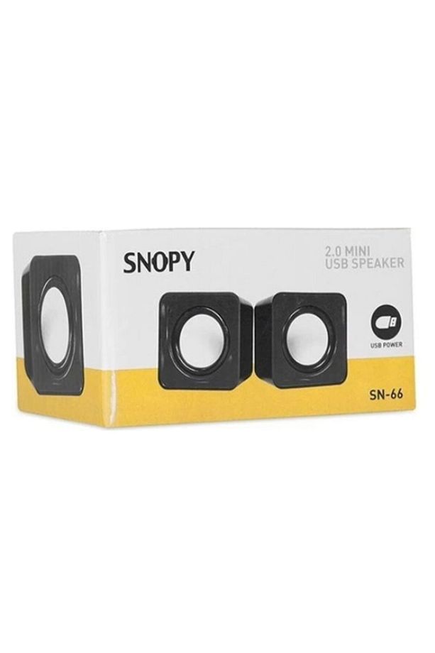 Sn-66 Usb 2.0 Siyah Hoparlör Sn-66-sıyah - 1