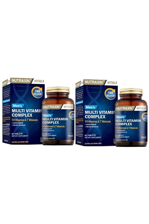 Mens Multi Vitamin Complex 60 Tablet X 2 - 1