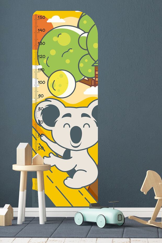 Height Meter Wall Sticker Kids Baby Room Door Nursery Kindergarten