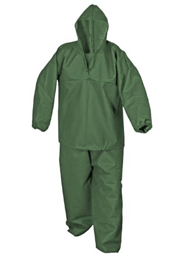 Green Fisherman Raincoat Suit XL
