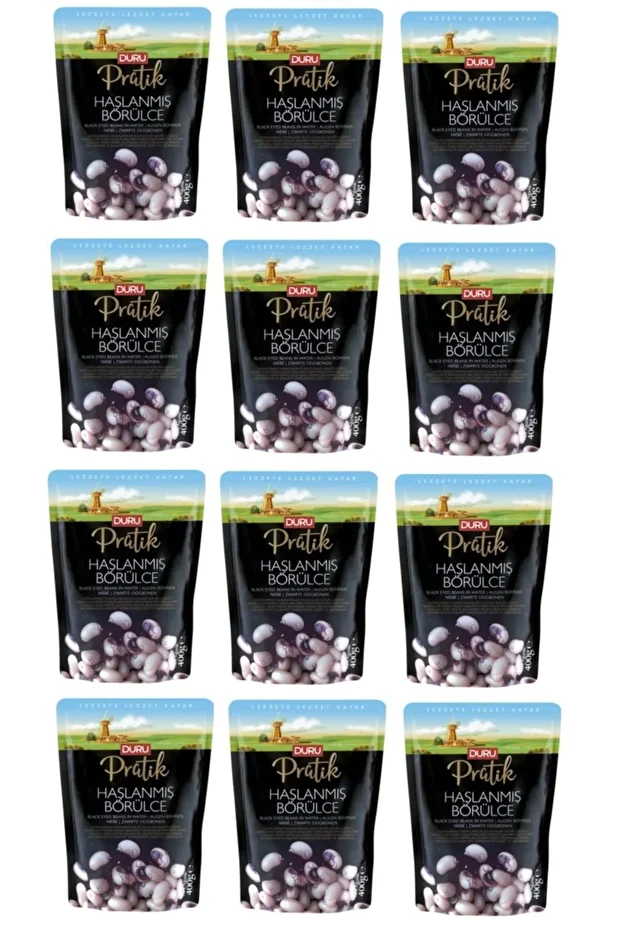 Pratik Haşlanmış Börülce 400 Gr X 12 Adet - 1
