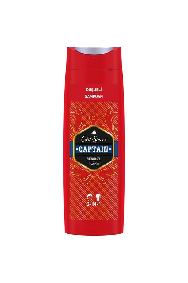 Duş Jeli & Şampuan 400 ml Captain 2 Adet - 2
