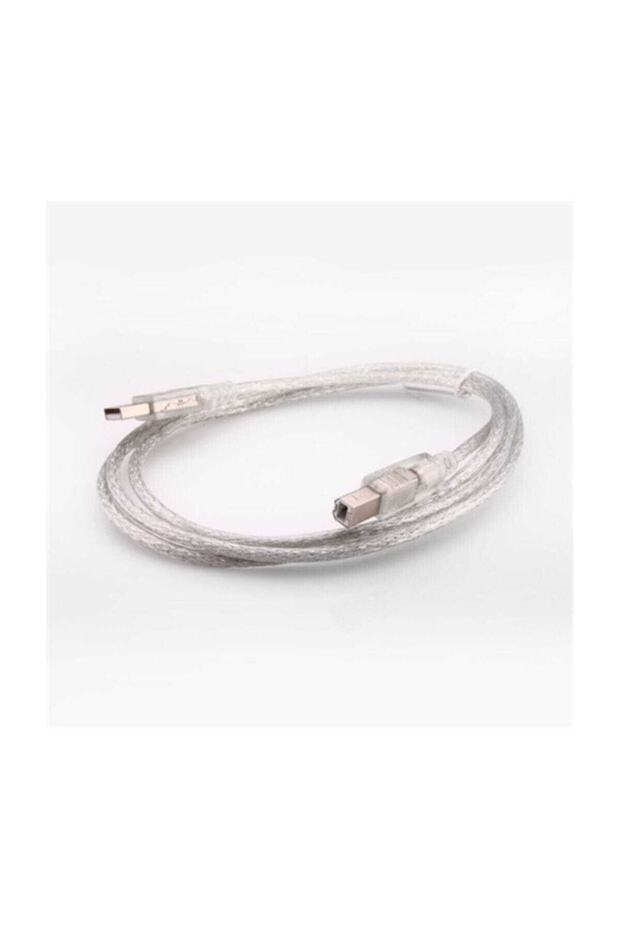 Sl-u2015 Usb2.0 1.5m Şeffaf Yazıcı Kablosu - 2