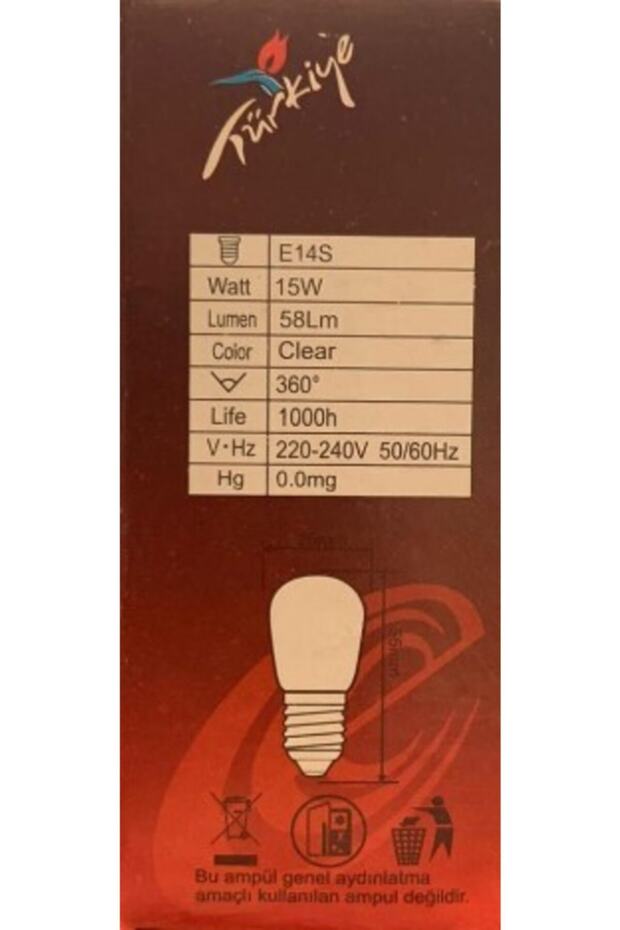 15w Buzdolabı Ampulü - 2