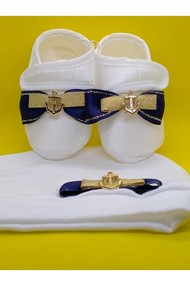 Baby Boy Shoes Hat 2 Piece Set Suit Boy