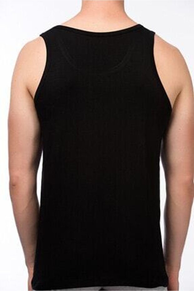 Erkek Siyah 2li Atlet - 3