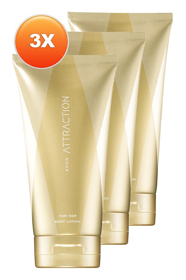 Attraction Vücut Losyonu Üçlü Set - 1