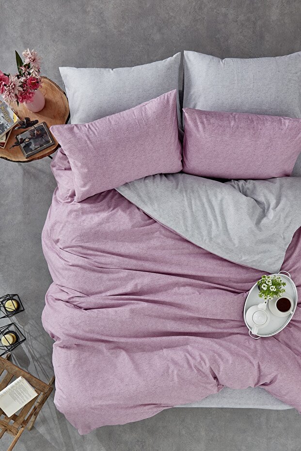 Misslindahome 100% Cotton Double Double Sided Duvet Cover Set
