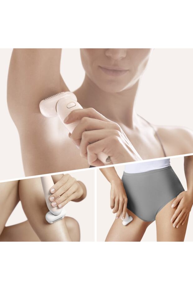 Silk-épil 9002 Flex Islak Ve Kuru Epilatör Tıraş Başlığı Dahil 4 Ataçmanlı - 5