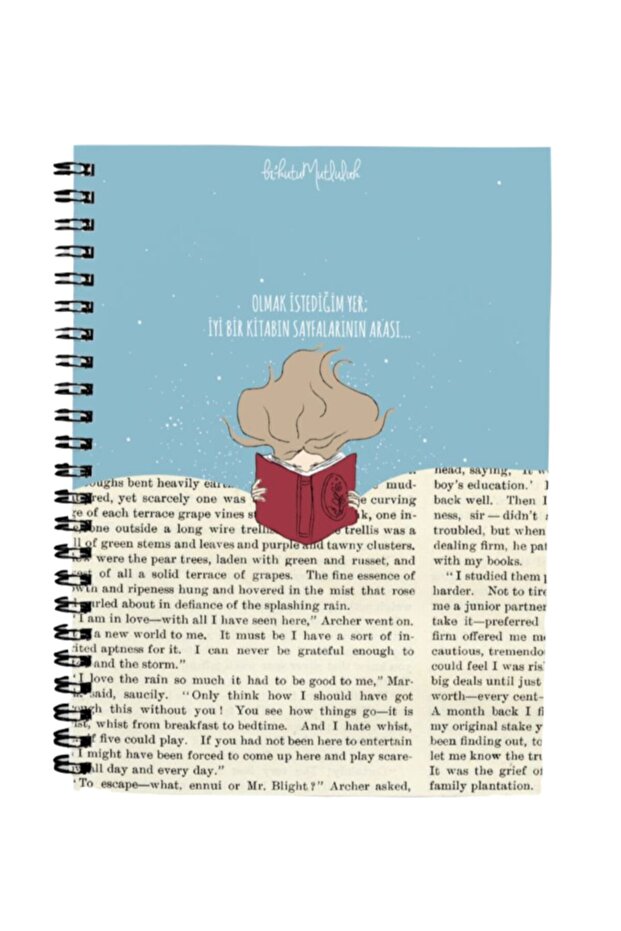Gift - N081 A5 Design Spiral Notebook - Where I Want to Be Books
