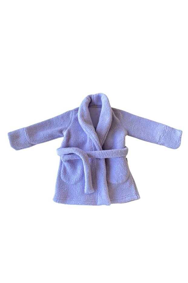 Girl's Plush Dressing Gown - Comfortable and Stylish