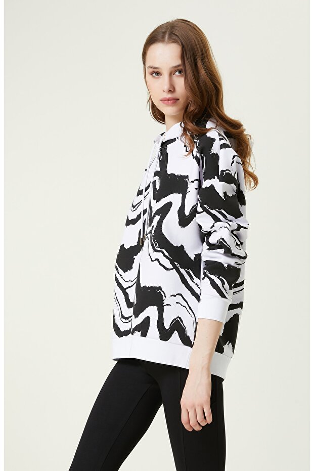 Ekru Sweatshırt - 3