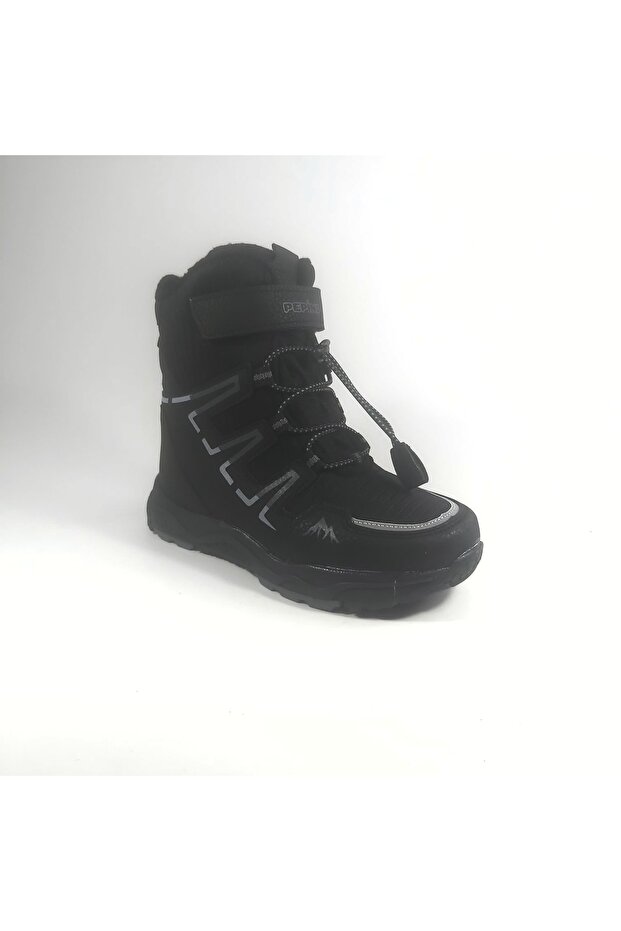 1361 Water Repellent Boy's Velcro Snow Boots