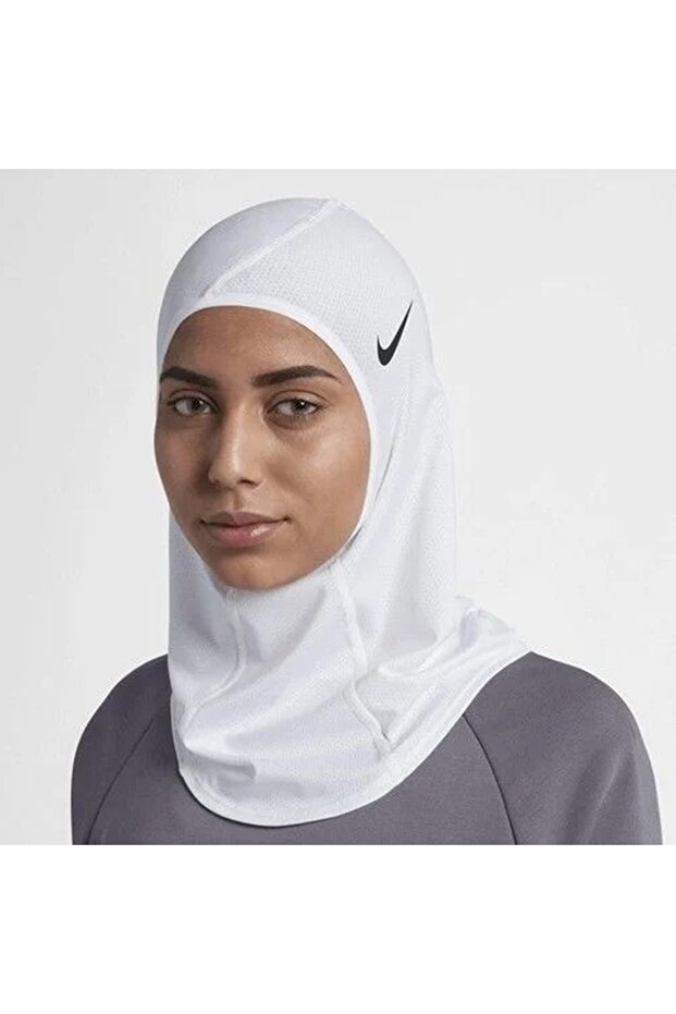 Pro Dri-fit Hijab Sports Headscarf Scarf White N.000.3533.101