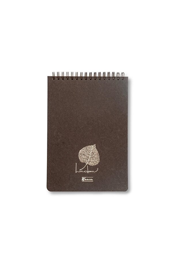 A5 Lined Linden Memo Pad Notebook 80 Sheets