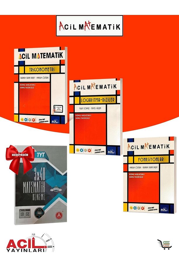 Matematik Fasikül Trigometri-logaritma-fonksiyonlar Çıkmış Sorular Hediyeli 4 Kaynak - 2