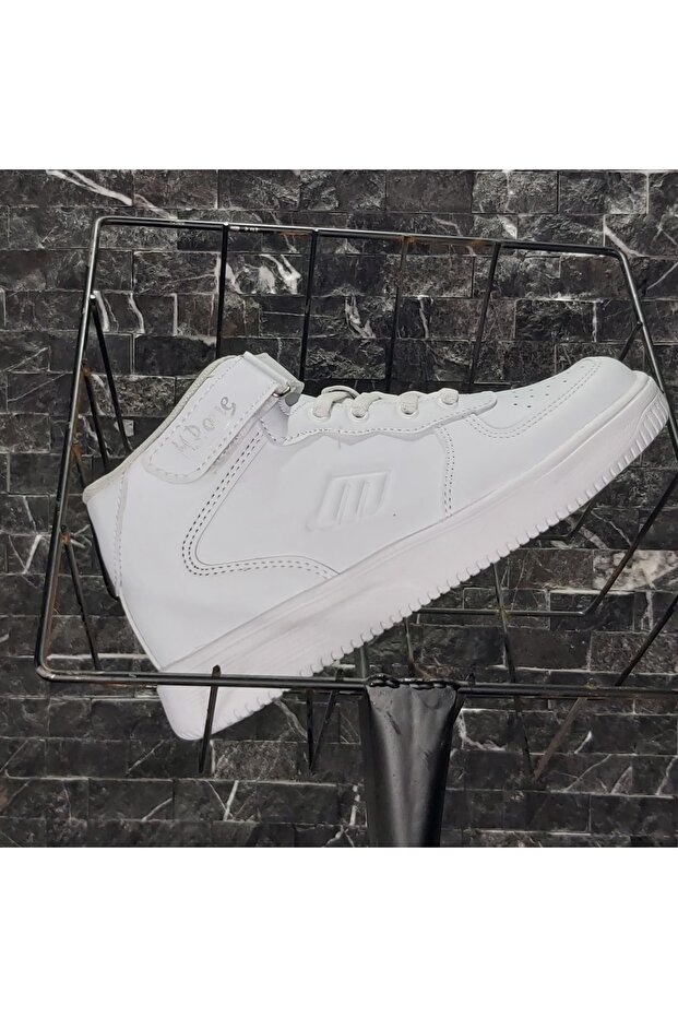 Mp Gjordan Unisex Yüksek Konçlu Cırtlı Sneakers - 3
