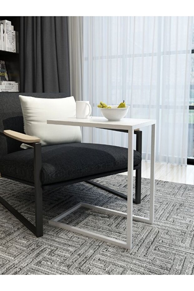 Layer C Sehpa Beyaz - 1