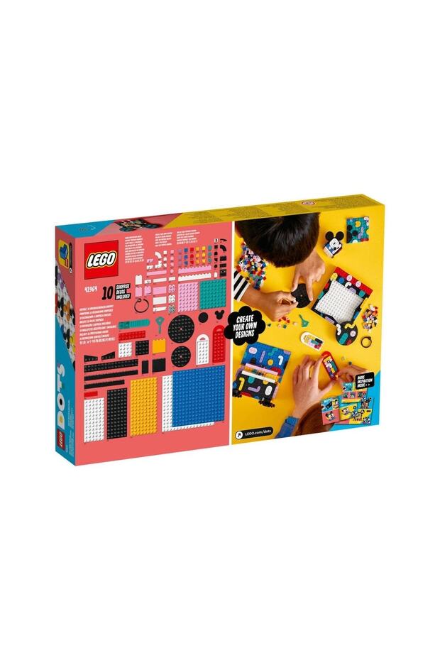 41964 Lego Dots, Mickey Ve Minnie Okula Dönüş Projesi Kutusu, 669 Parça, +6 Yaş - 4