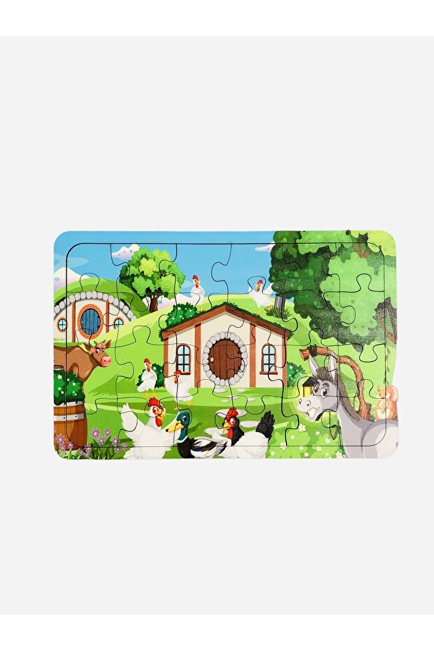 Ahşap Puzzle 24 Parçalı P-3 - 1