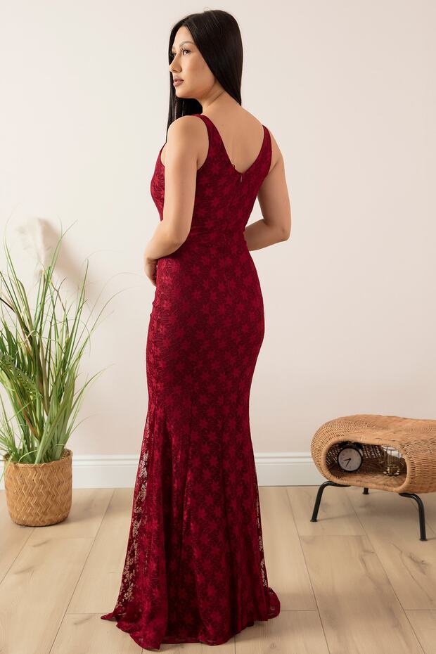 Tika Dantel Balık Elbise 3895 - 7