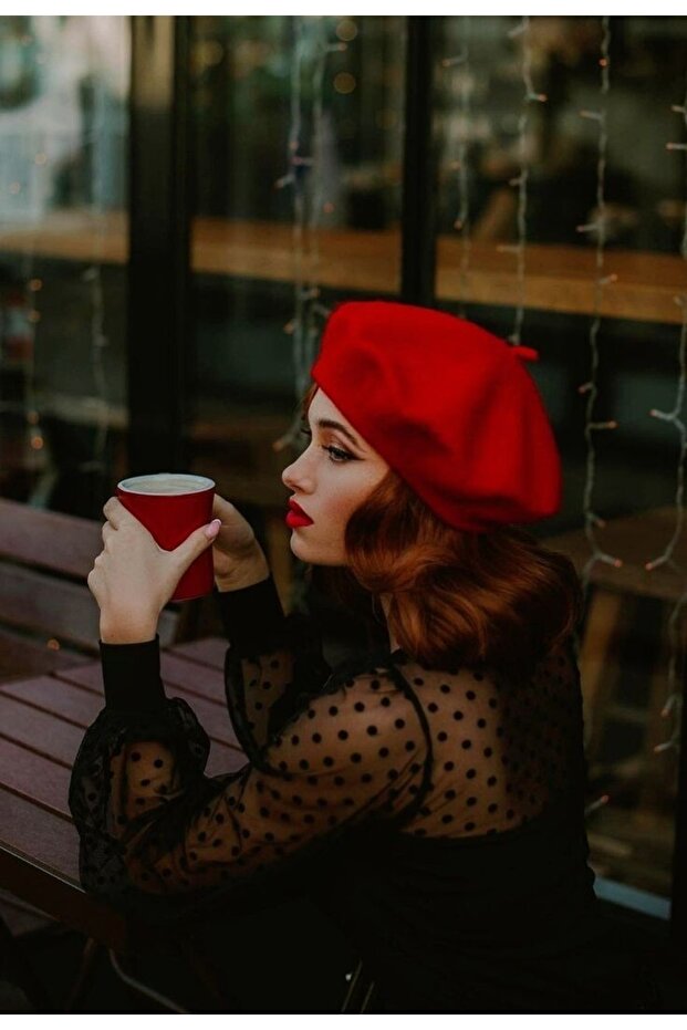 Fransız Ressam Şapka - 2