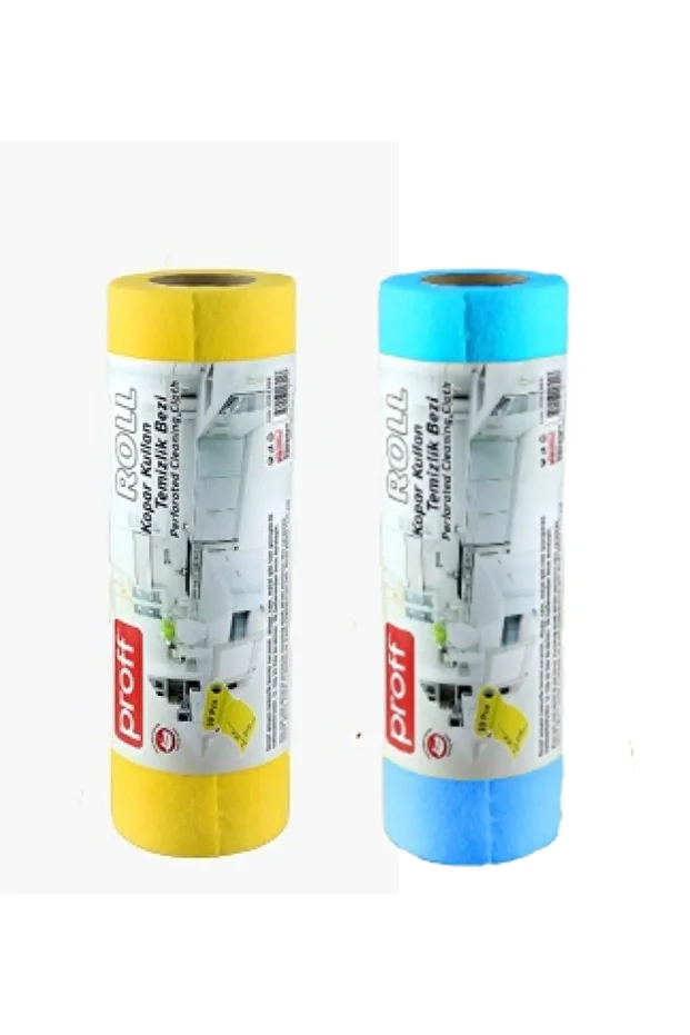 Roll Kopar - Kullan Temizlik Bezi 10 Parça (10 PCS) Standart Boy - 1 Adet - - 1