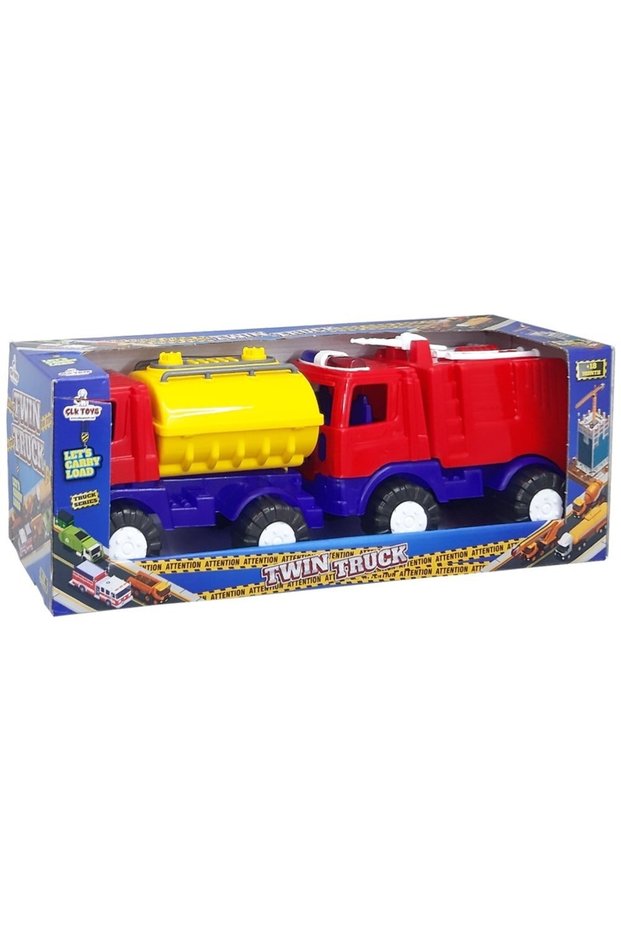 Toy Water Tanker Fire Truck Set of Two Clk-370