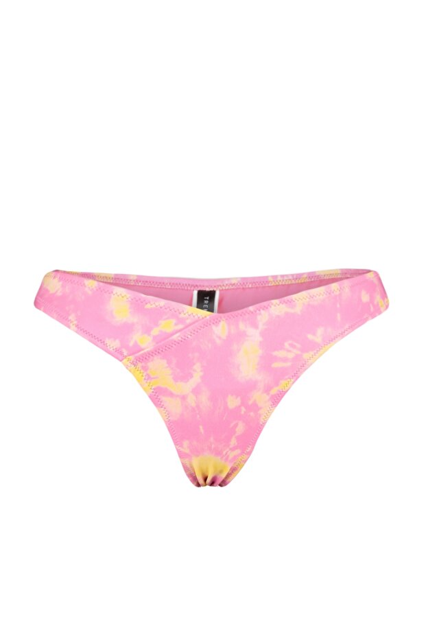 Batik Desenli V Kesim Normal Paça Bikini Altı TBESS23BA00252 - 7