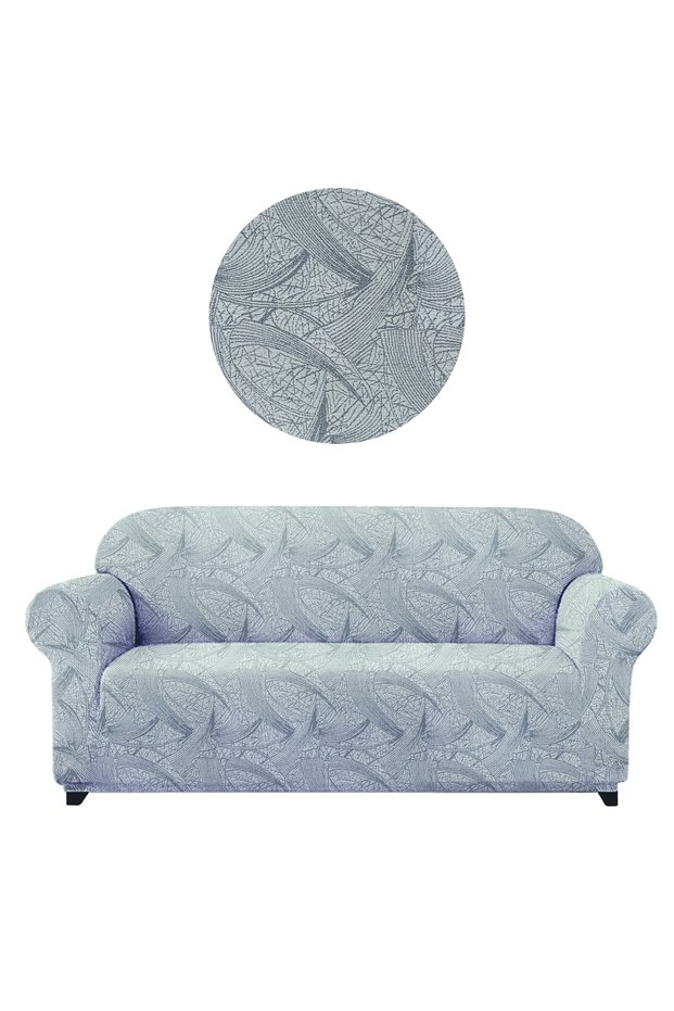 Jacquard Sofa, Sofa, Sofa Bed Cover Sehra Pattern Flexible Without Skirt For 3-seater Sofa