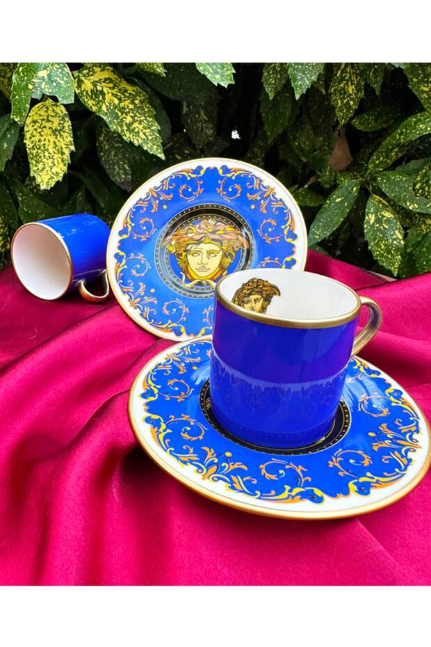 Tek Kişilik Kahve Fincan Ve Tabağı Colors - 3 - 1