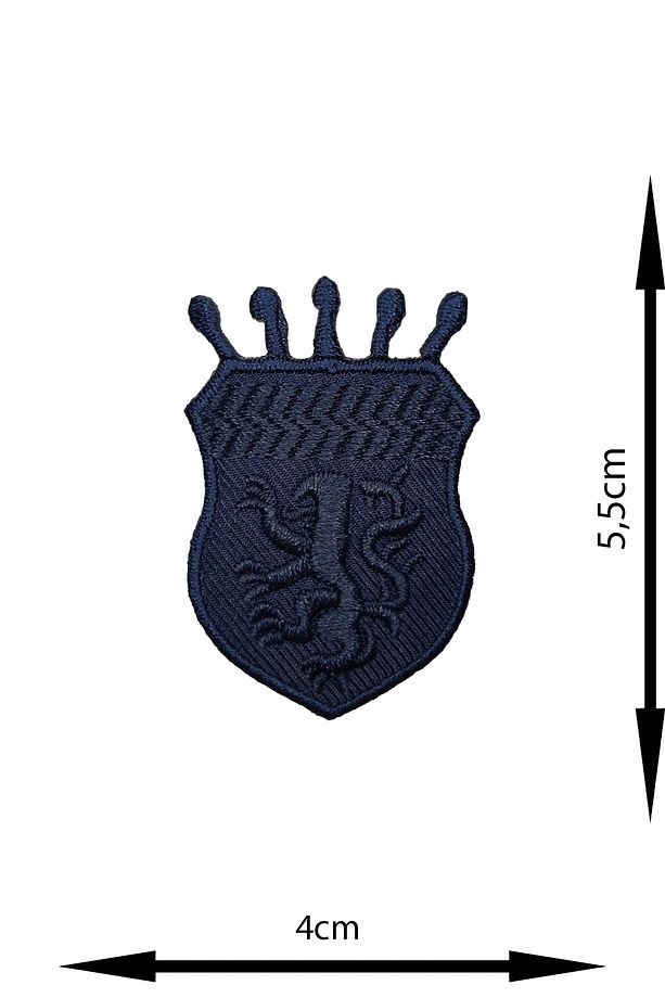 Ütü Ile Yapışan Arma - Patch - Delik Yama Set-1 Modeli Lacivert (4'lü Set) - 3
