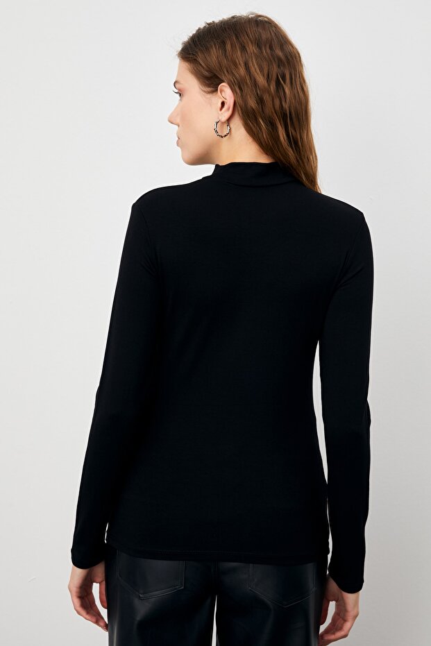 Schwarzer Damen-Body - 3
