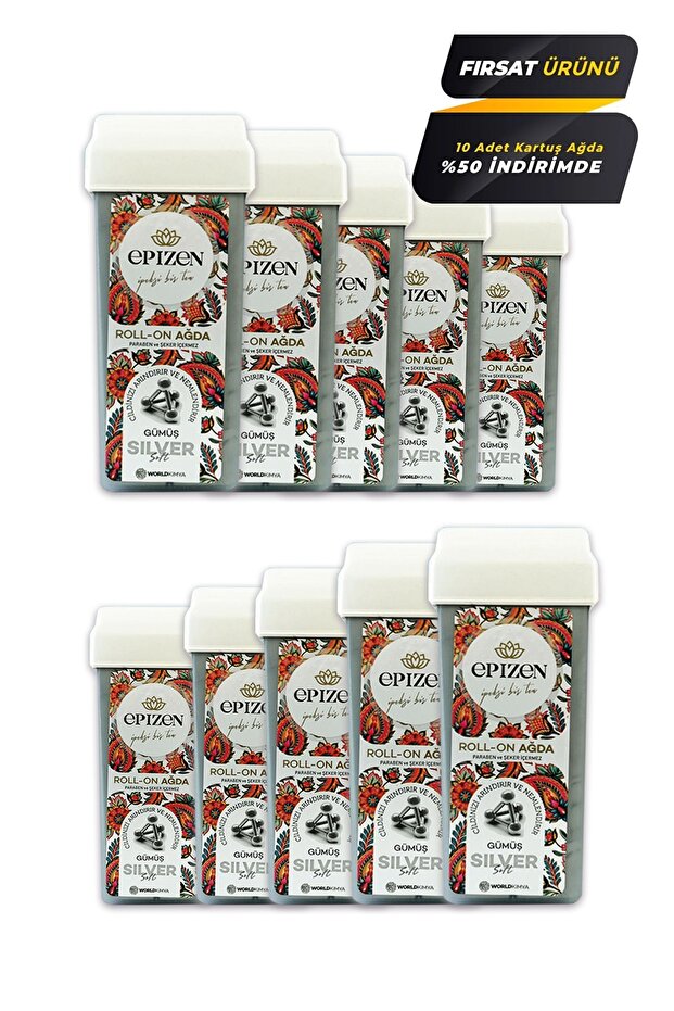 Silver 10'lu Kartuş Ağda - 1