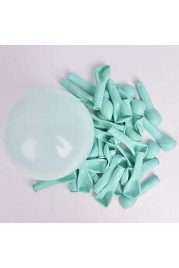 Best Balon Mini Macaron Green 6 Inch 50 Pieces