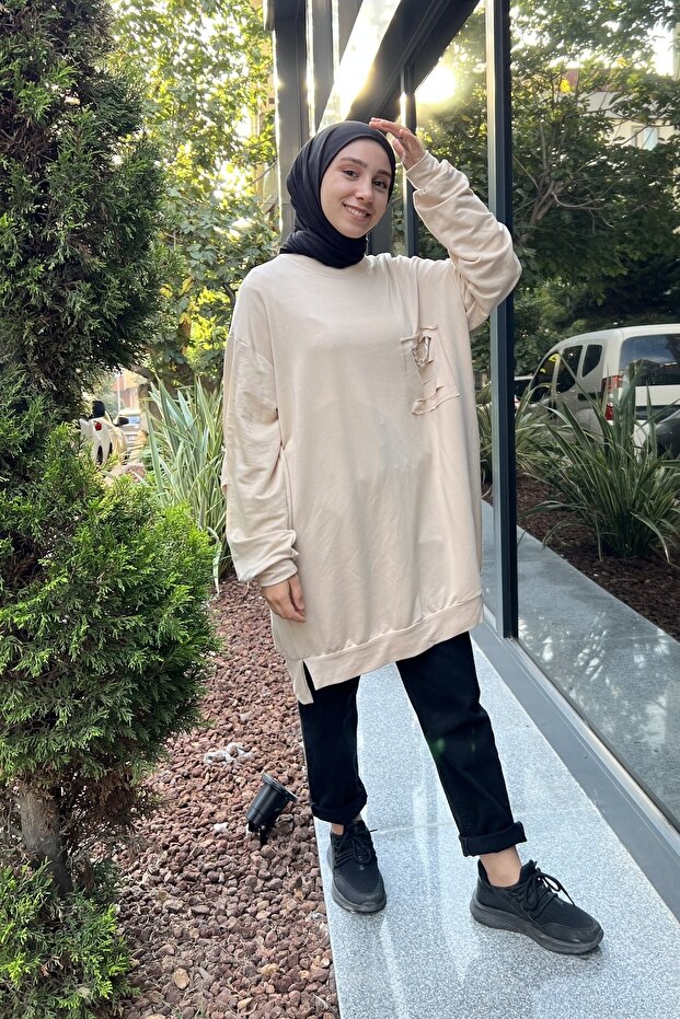Sweatshirt Tunik - 5
