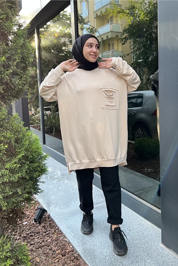 Sweatshirt Tunik - 6