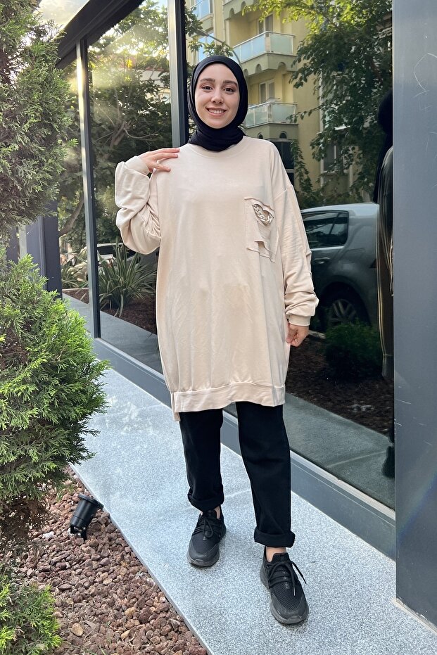 Sweatshirt Tunik - 7
