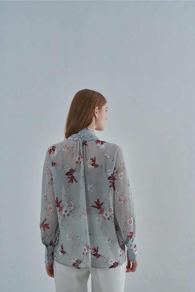 Aria Şifon Gömlek - 2