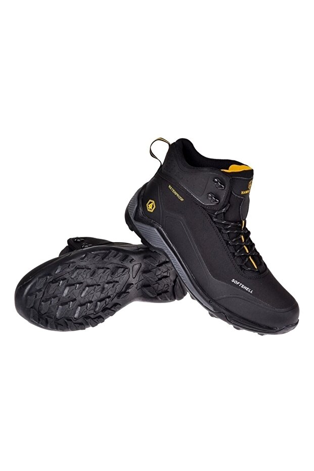 21664 M Bond Erkek Bot/siyah Sarı/45 Numara - 4