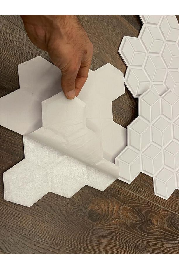 1adet 30cmx30cm 3d Kendinden Yapışkanlı Duvar Kağıdı Kaplama Su Geçirmez Mutfak Banyo - 5