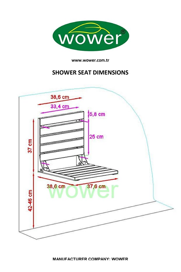 MAT KROM WOWER DUŞ OTURAĞI - 5