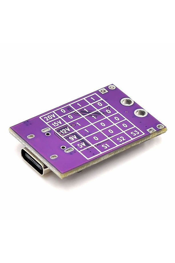Pd/qc/afc Hızlı Şarj Adaptöründen Voltaj Yükseltici Modül Decoy 5v 9v 12v 15v 20v Sabit Voltaj - 7