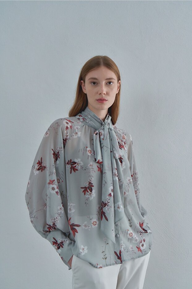 Aria Şifon Gömlek - 1