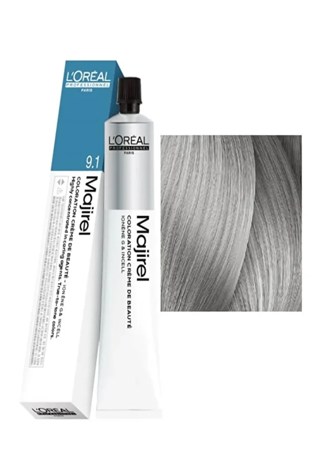 Majirel Loreal Saç Boyası 9.1 Sarı Küllü 50ml - 1
