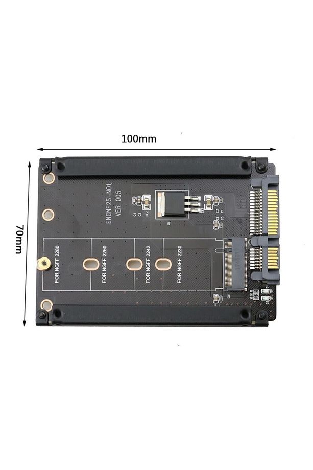 4358 B M Key M.2 Ngff Ssd To 2.5 Sata Hdd Harddisk Kutusu - 4