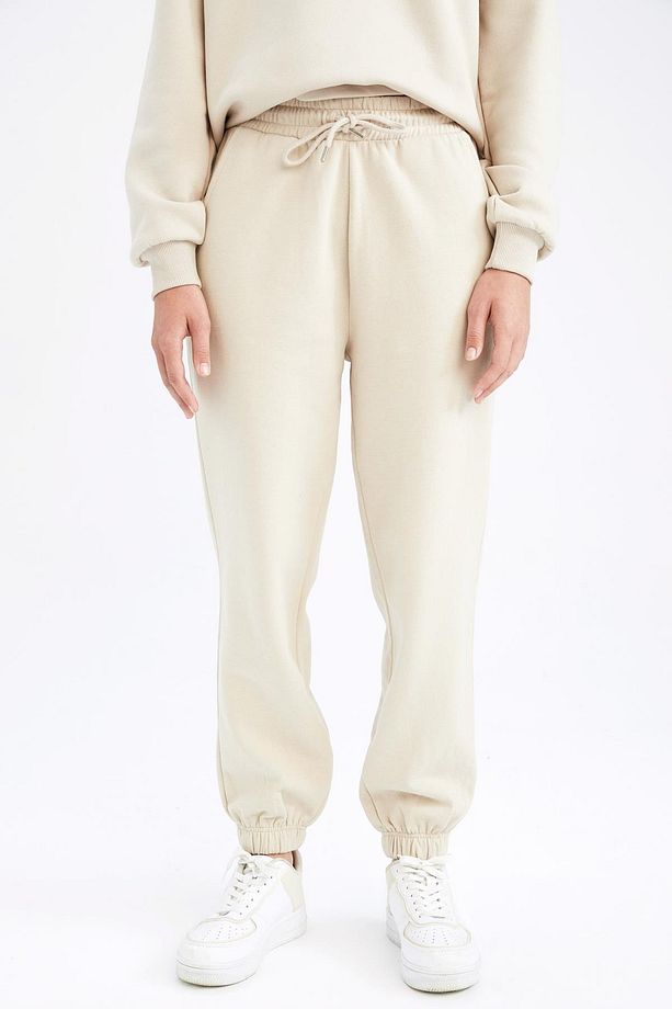 Beli Bağcıklı Jogger Eşofman Alt - 4