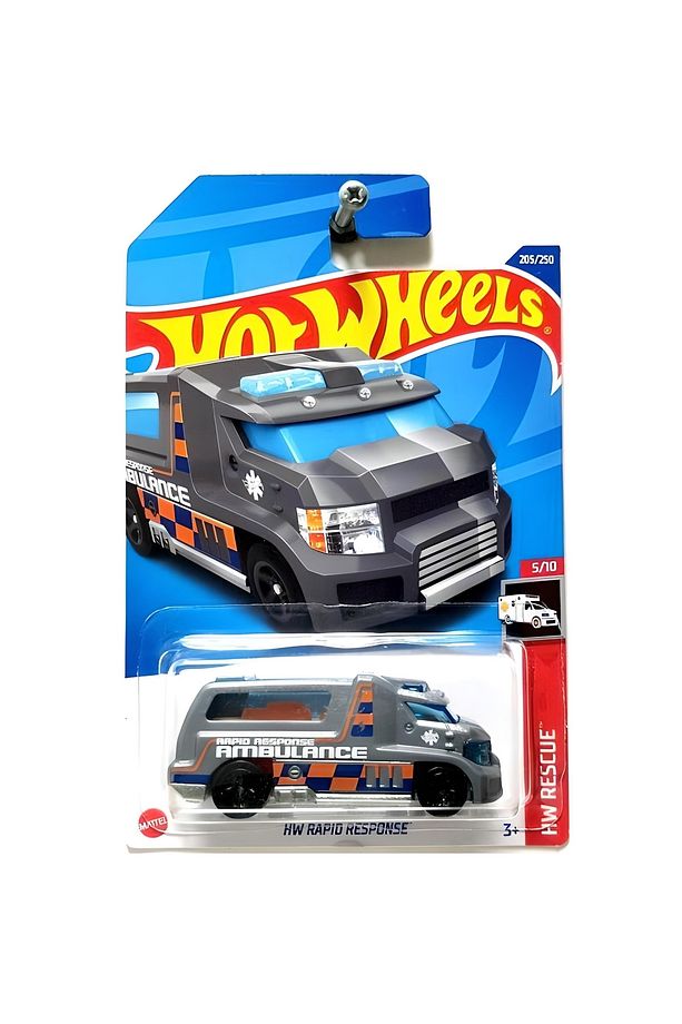 1:64 Tekli Arabalar 2022 205/250 Hw Rescue Hw Rapid Response - 1